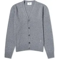 AMI Tonal Heart Cashmere Cardigan