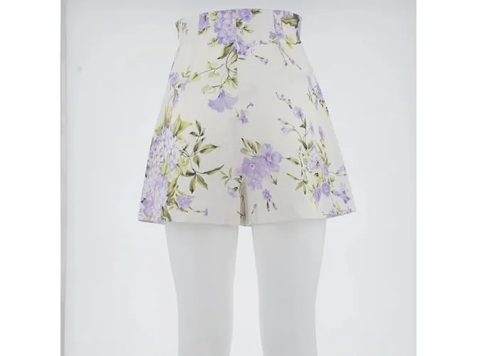Autre Marque NO FIRMA / Pantalones cortos sin firmar T.ÉL 40 Algodón Blanco 