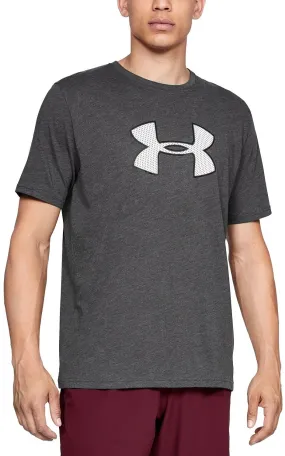 camisa Under Armour Big Logo - 019/Charcoal Medium Heather - men´s