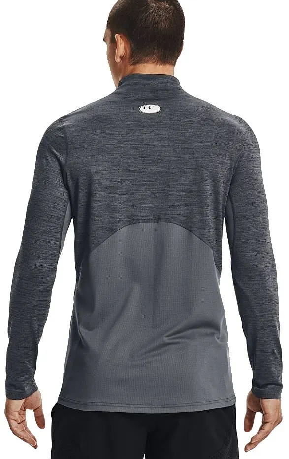 camisa Under Armour ColdGear Armour Fitted Twist Mock LS - 012/Pitch Gray/Reflective - men´s