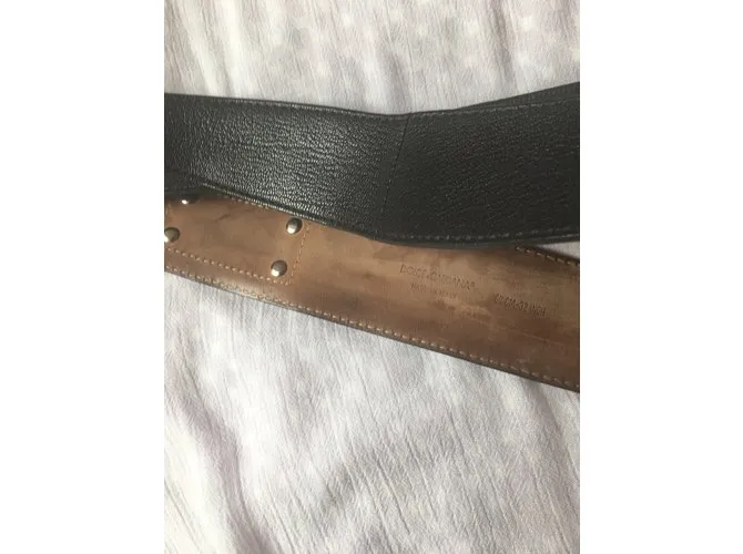 Dolce & Gabbana Cinturones Negro 