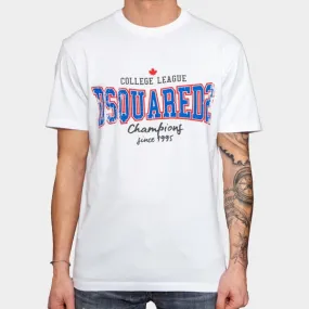 DSQUARED2 - Camiseta blanca