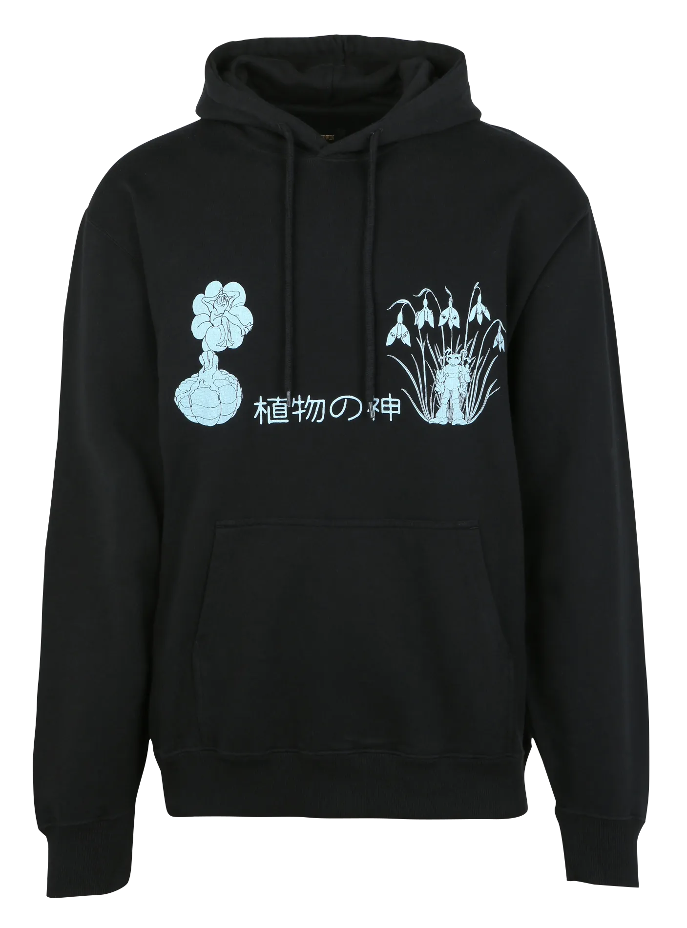 EDWIN DANS LA TEMPETE - Sudadera de algodón con capucha en negro