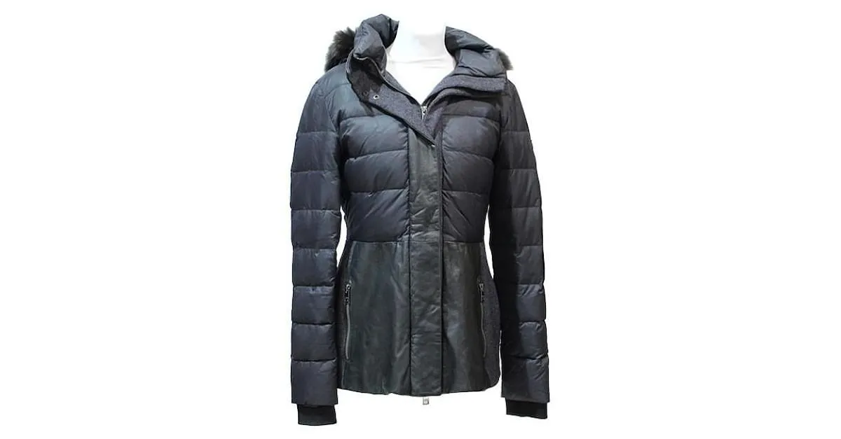 Fendi Abrigos, Ropa de calle Negro 