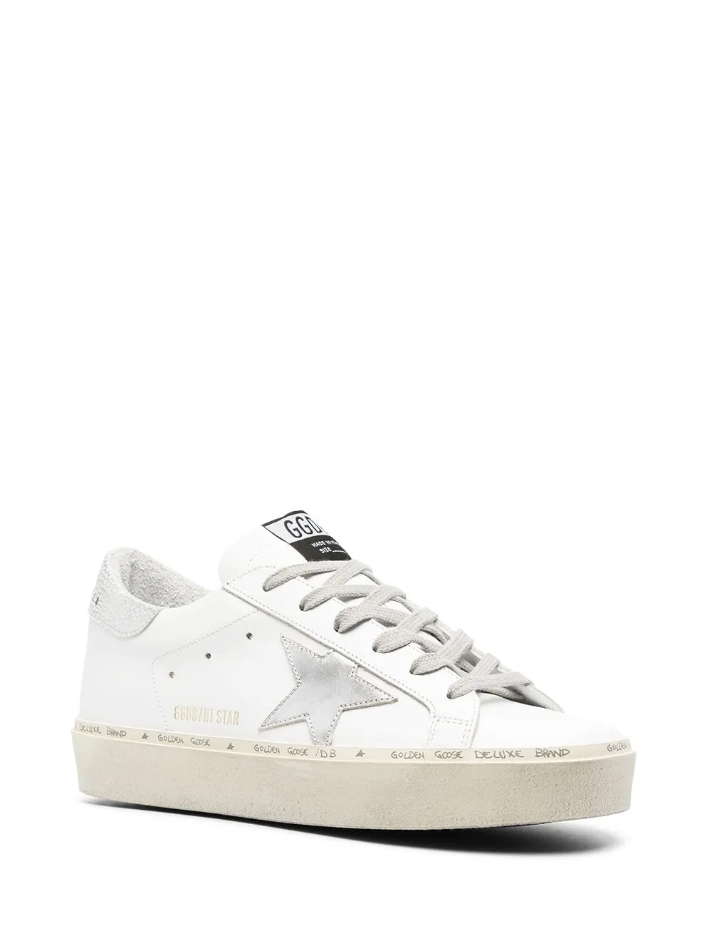 HI STAR LEATHER UPPER LAMINATED STAR AND HEEL