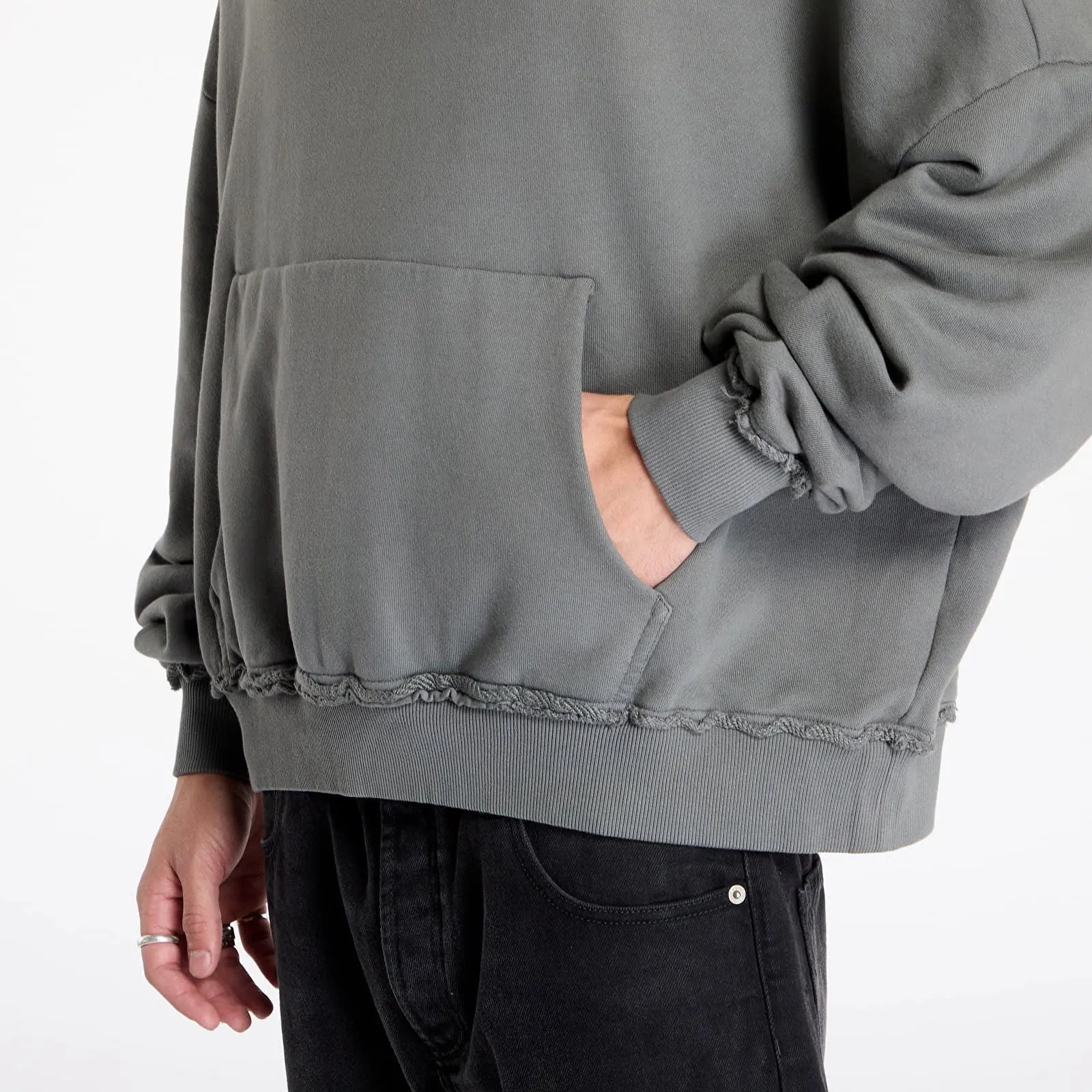 Karl Kani Sweatshirt Retro Sprayed OS Hoodie Anthracite S