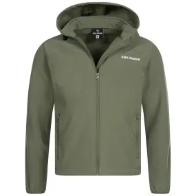 KIRKJUBØUR® "Hestur" Hombre Chaqueta SOFTSHELL 10.000 mm cabeza hidrostática verde
