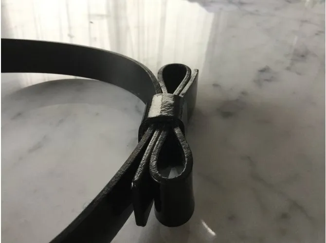 Lanvin Cinturones Negro 