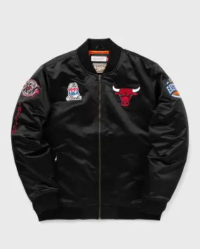 Mitchell & Ness NBA SATIN BOMBER JACKET CHICAGO BULLS