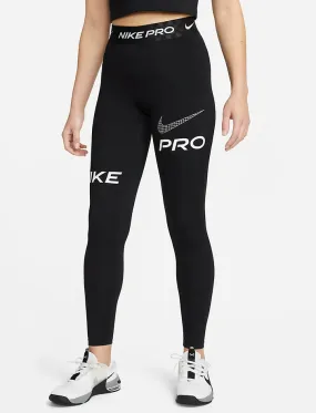 Nike Pro Mid-Rise Full-Length Graphic Training Leggings
