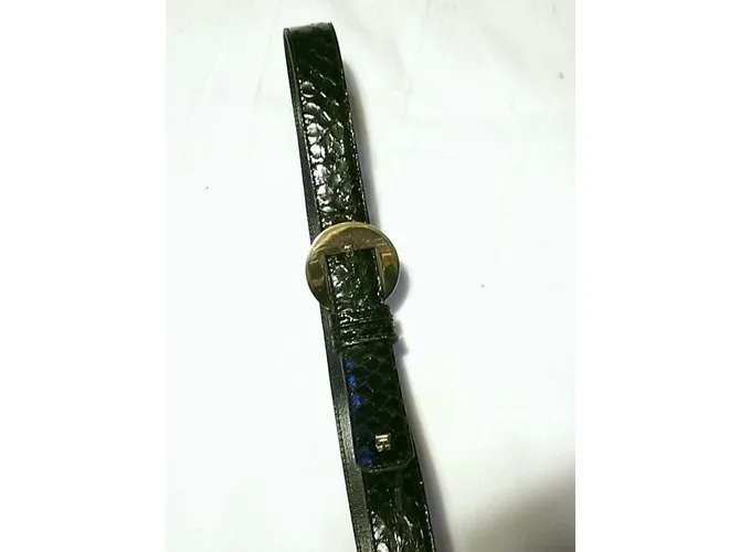 Pierre Balmain Cinturones Negro 