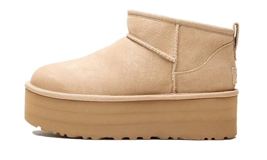 UGG Classic Ultra Mini Platform Boot Sand (W)