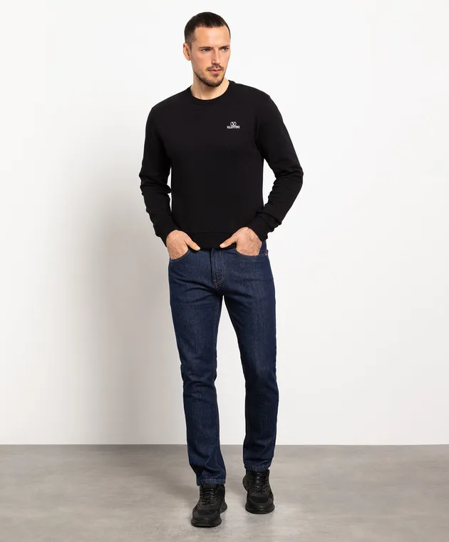 Valentino Black sweatshirt with contrasting print
