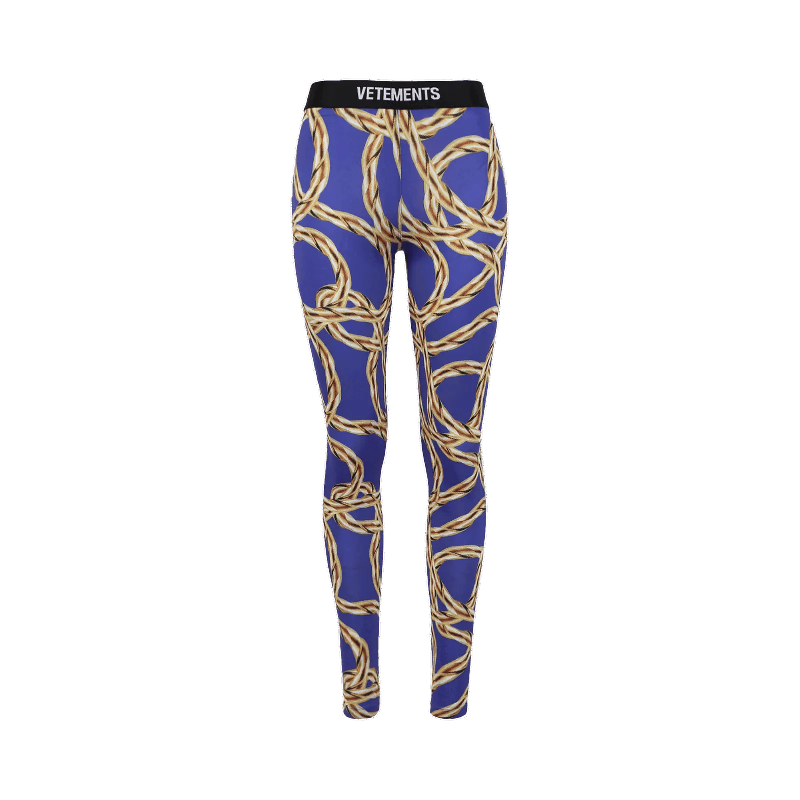 VETEMENTS Gold Chain Leggings