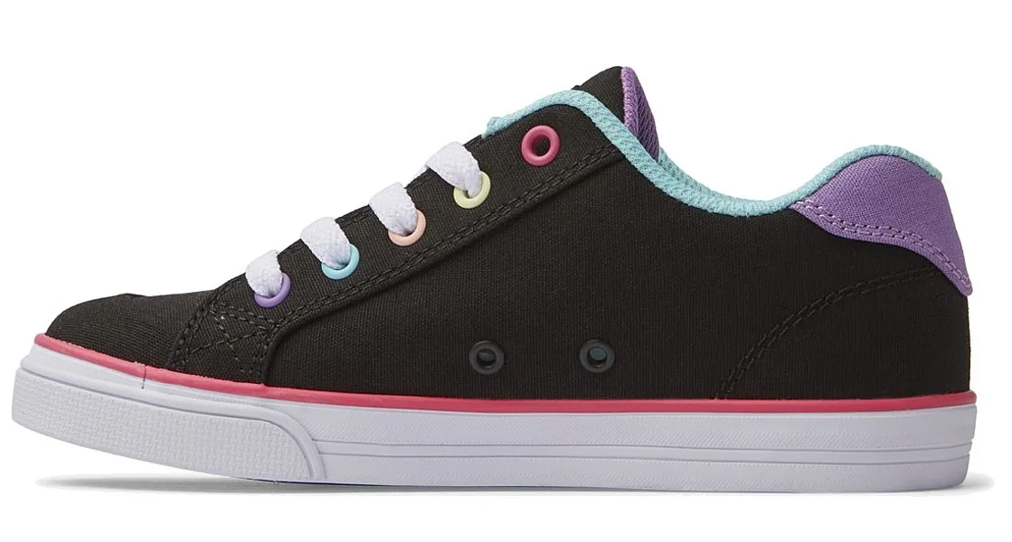 zapatos DC Chelsea - KMS/Black/Multi Stripe - girl´s